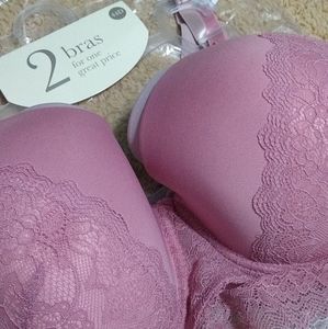 2 Bra Set Light 🟣 44D
